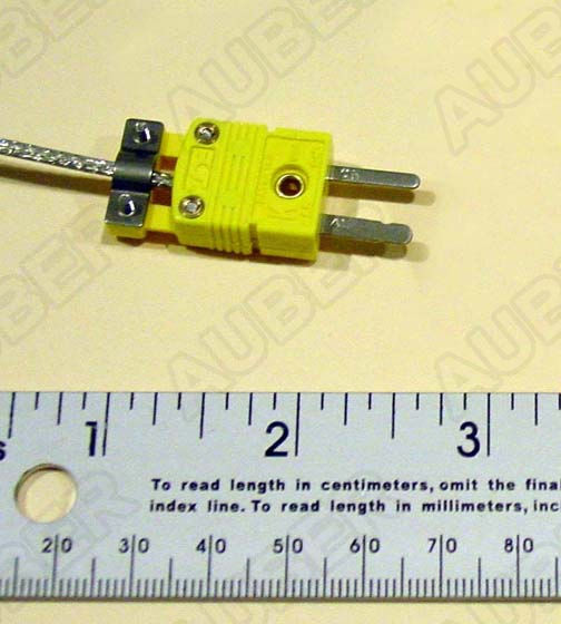 K Type Thermocouple Mini Connector, Plug. with clamp